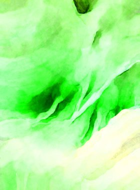 Soyut suluboya sanat eserleri. Fırça boyalı dijital resim. Renkli yaratıcı suluboya çizimi.