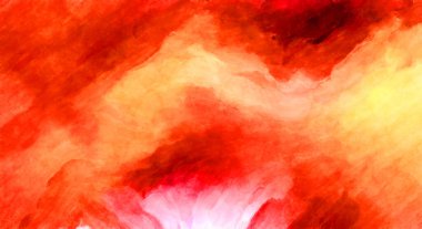 Soyut suluboya sanat eserleri. Fırça boyalı dijital resim. Renkli yaratıcı suluboya çizimi.