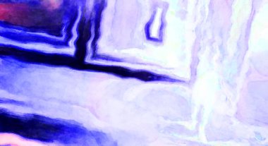 Soyut suluboya sanat eserleri. Fırça boyalı dijital resim. Renkli yaratıcı suluboya çizimi.