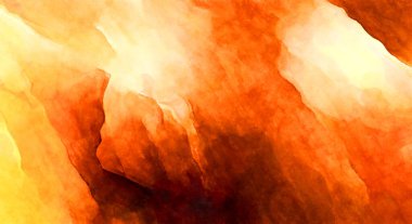 Soyut suluboya sanat eserleri. Fırça boyalı dijital resim. Renkli yaratıcı suluboya çizimi.