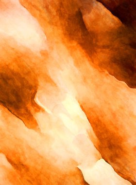 Soyut suluboya sanat eserleri. Fırça boyalı dijital resim. Renkli yaratıcı suluboya çizimi.