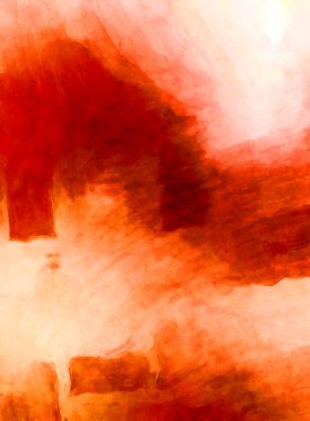 Soyut suluboya sanat eserleri. Fırça boyalı dijital resim. Renkli yaratıcı suluboya çizimi.