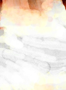 Soyut suluboya sanat eserleri. Fırça boyalı dijital resim. Renkli yaratıcı suluboya çizimi.