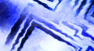 Soyut suluboya sanat eserleri. Fırça boyalı dijital resim. Renkli yaratıcı suluboya çizimi.