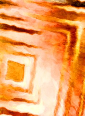 Soyut suluboya sanat eserleri. Fırça boyalı dijital resim. Renkli yaratıcı suluboya çizimi.