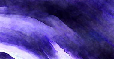 Soyut suluboya sanat eserleri. Fırça boyalı dijital resim. Renkli yaratıcı suluboya çizimi.