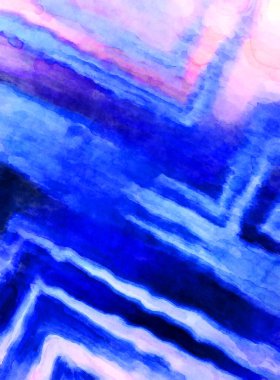 Soyut suluboya sanat eserleri. Fırça boyalı dijital resim. Renkli yaratıcı suluboya çizimi.