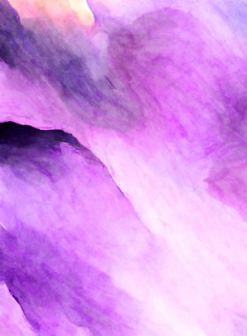 Soyut suluboya sanat eserleri. Fırça boyalı dijital resim. Renkli yaratıcı suluboya çizimi.