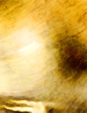 Soyut suluboya sanat eserleri. Fırça boyalı dijital resim. Renkli yaratıcı suluboya çizimi.