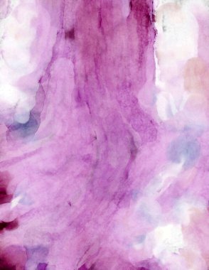 Soyut suluboya sanat eserleri. Fırça boyalı dijital resim. Renkli yaratıcı suluboya çizimi.