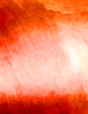 Soyut suluboya sanat eserleri. Fırça boyalı dijital resim. Renkli yaratıcı suluboya çizimi.