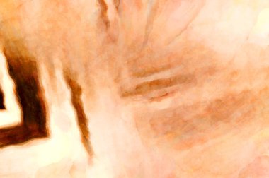 Soyut suluboya sanat eserleri. Fırça boyalı dijital resim. Renkli yaratıcı suluboya çizimi.