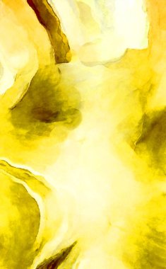 Soyut suluboya sanat eserleri. Fırça boyalı dijital resim. Renkli yaratıcı suluboya çizimi.