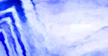 Soyut suluboya sanat eserleri. Fırça boyalı dijital resim. Renkli yaratıcı suluboya çizimi.