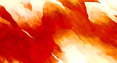 Soyut suluboya sanat eserleri. Fırça boyalı dijital resim. Renkli yaratıcı suluboya çizimi.