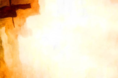 Soyut suluboya sanat eserleri. Fırça boyalı dijital resim. Renkli yaratıcı suluboya çizimi.