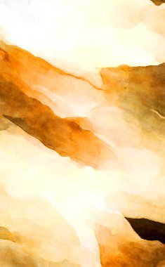 Soyut suluboya sanat eserleri. Fırça boyalı dijital resim. Renkli yaratıcı suluboya çizimi.