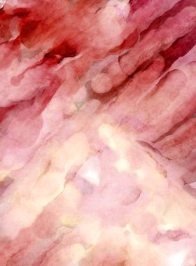 Soyut suluboya sanat eserleri. Fırça boyalı dijital resim. Renkli yaratıcı suluboya çizimi.