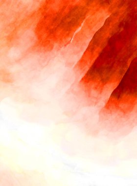 Soyut suluboya sanat eserleri. Fırça boyalı dijital resim. Renkli yaratıcı suluboya çizimi.