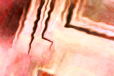 Soyut suluboya sanat eserleri. Fırça boyalı dijital resim. Renkli yaratıcı suluboya çizimi.