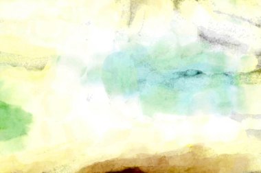 Soyut suluboya sanat eserleri. Fırça boyalı dijital resim. Renkli yaratıcı suluboya çizimi.