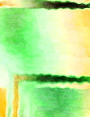 Soyut suluboya sanat eserleri. Fırça boyalı dijital resim. Renkli yaratıcı suluboya çizimi.