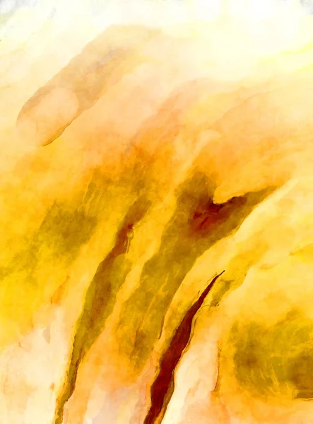 Soyut suluboya sanat eserleri. Fırça boyalı dijital resim. Renkli yaratıcı suluboya çizimi.