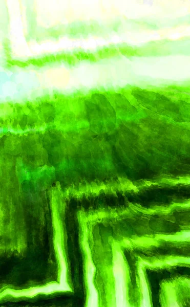 Obra Arte Expressiva Aquarela Abstrata Pincel Pintado Pintura Arte Digital — Fotografia de Stock