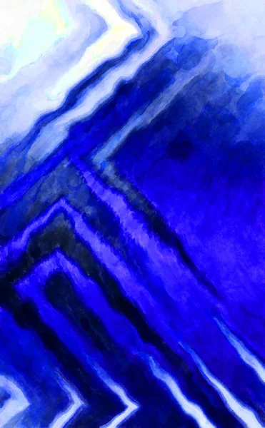 Expressief Abstract Aquarel Kunstwerk Borstel Geschilderd Digitale Kunst Schilderen Kleurrijke — Stockfoto