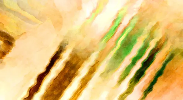 Expressive Abstract Watercolor Artwork Brush Painted Digital Art Painting Colorful — Stock Photo, Image