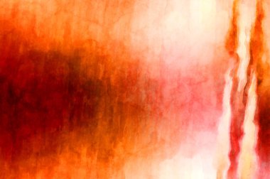 Soyut suluboya sanat eserleri. Fırça boyalı dijital resim. Renkli yaratıcı suluboya çizimi.