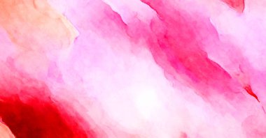 Soyut suluboya sanat eserleri. Fırça boyalı dijital resim. Renkli yaratıcı suluboya çizimi.