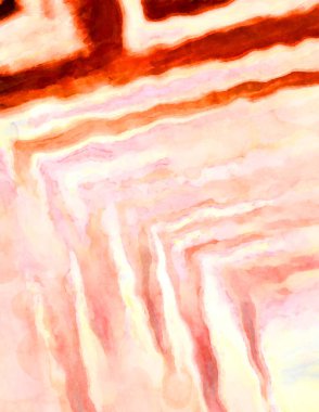 Soyut suluboya sanat eserleri. Fırça boyalı dijital resim. Renkli yaratıcı suluboya çizimi.