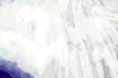 Soyut suluboya sanat eserleri. Fırça boyalı dijital resim. Renkli yaratıcı suluboya çizimi.