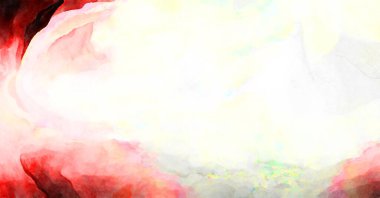 Soyut suluboya sanat eserleri. Fırça boyalı dijital resim. Renkli yaratıcı suluboya çizimi.