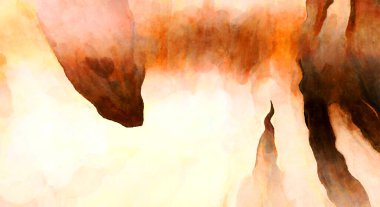 Soyut suluboya sanat eserleri. Fırça boyalı dijital resim. Renkli yaratıcı suluboya çizimi.