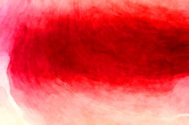 Soyut suluboya sanat eserleri. Fırça boyalı dijital resim. Renkli yaratıcı suluboya çizimi.