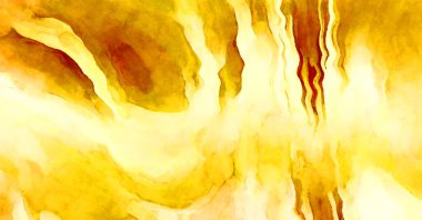 Soyut suluboya sanat eserleri. Fırça boyalı dijital resim. Renkli yaratıcı suluboya çizimi.