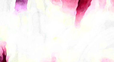 Soyut suluboya sanat eserleri. Fırça boyalı dijital resim. Renkli yaratıcı suluboya çizimi.