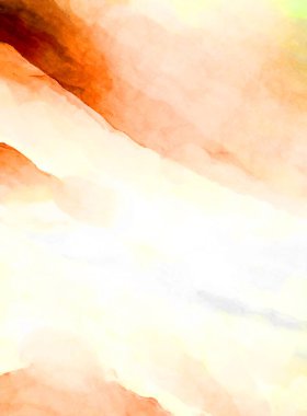 Soyut suluboya sanat eserleri. Fırça boyalı dijital resim. Renkli yaratıcı suluboya çizimi.