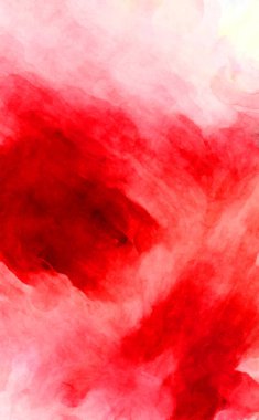 Soyut suluboya sanat eserleri. Fırça boyalı dijital resim. Renkli yaratıcı suluboya çizimi.