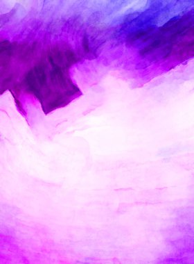 Soyut suluboya sanat eserleri. Fırça boyalı dijital resim. Renkli yaratıcı suluboya çizimi.