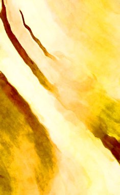 Soyut suluboya sanat eserleri. Fırça boyalı dijital resim. Renkli yaratıcı suluboya çizimi.