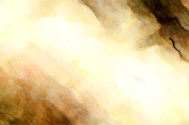 Soyut suluboya sanat eserleri. Fırça boyalı dijital resim. Renkli yaratıcı suluboya çizimi.