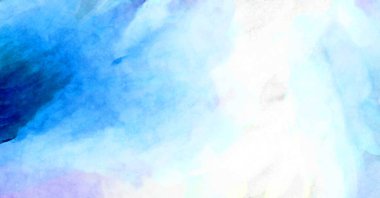 Soyut suluboya sanat eserleri. Fırça boyalı dijital resim. Renkli yaratıcı suluboya çizimi.