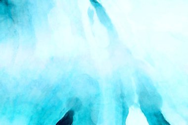 Soyut suluboya sanat eserleri. Fırça boyalı dijital resim. Renkli yaratıcı suluboya çizimi.