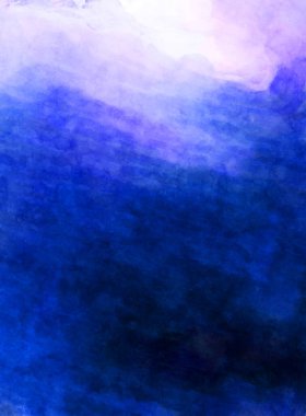 Soyut suluboya sanat eserleri. Fırça boyalı dijital resim. Renkli yaratıcı suluboya çizimi.