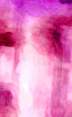 Soyut suluboya sanat eserleri. Fırça boyalı dijital resim. Renkli yaratıcı suluboya çizimi.