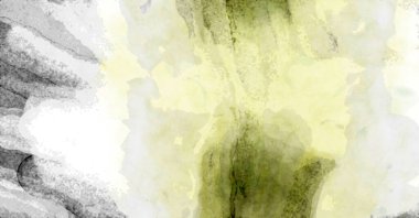 Soyut suluboya sanat eserleri. Fırça boyalı dijital resim. Renkli yaratıcı suluboya çizimi.