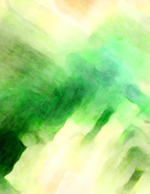 Soyut suluboya sanat eserleri. Fırça boyalı dijital resim. Renkli yaratıcı suluboya çizimi.